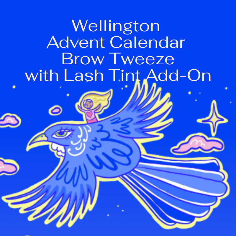 The Advent Brow Tweeze with Lash Tint Add-On