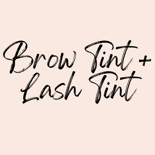 Brow Tint + Lash Tint