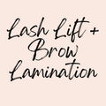 The Yumi Lash Lift + Brow Lamination (with lash tint only)