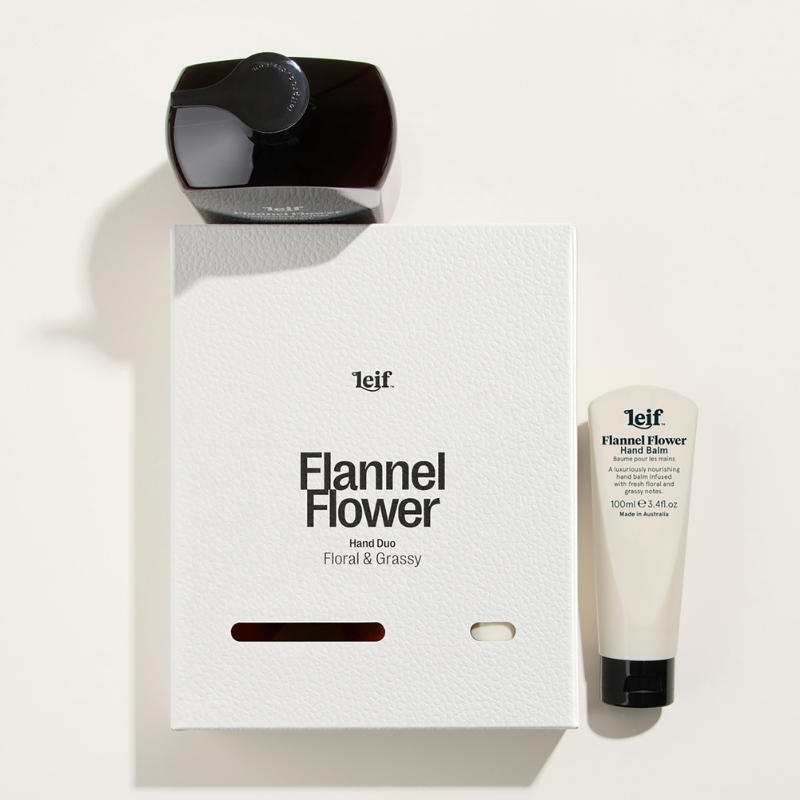 Flannel Flower Hand Duo