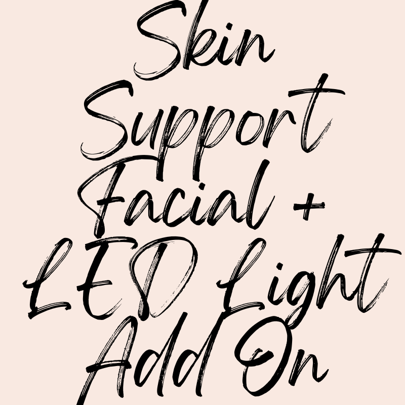 Skin Support Facial with LED Light Add On